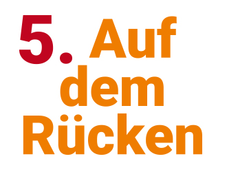 Auf dem Rücken Auf dem Rücken