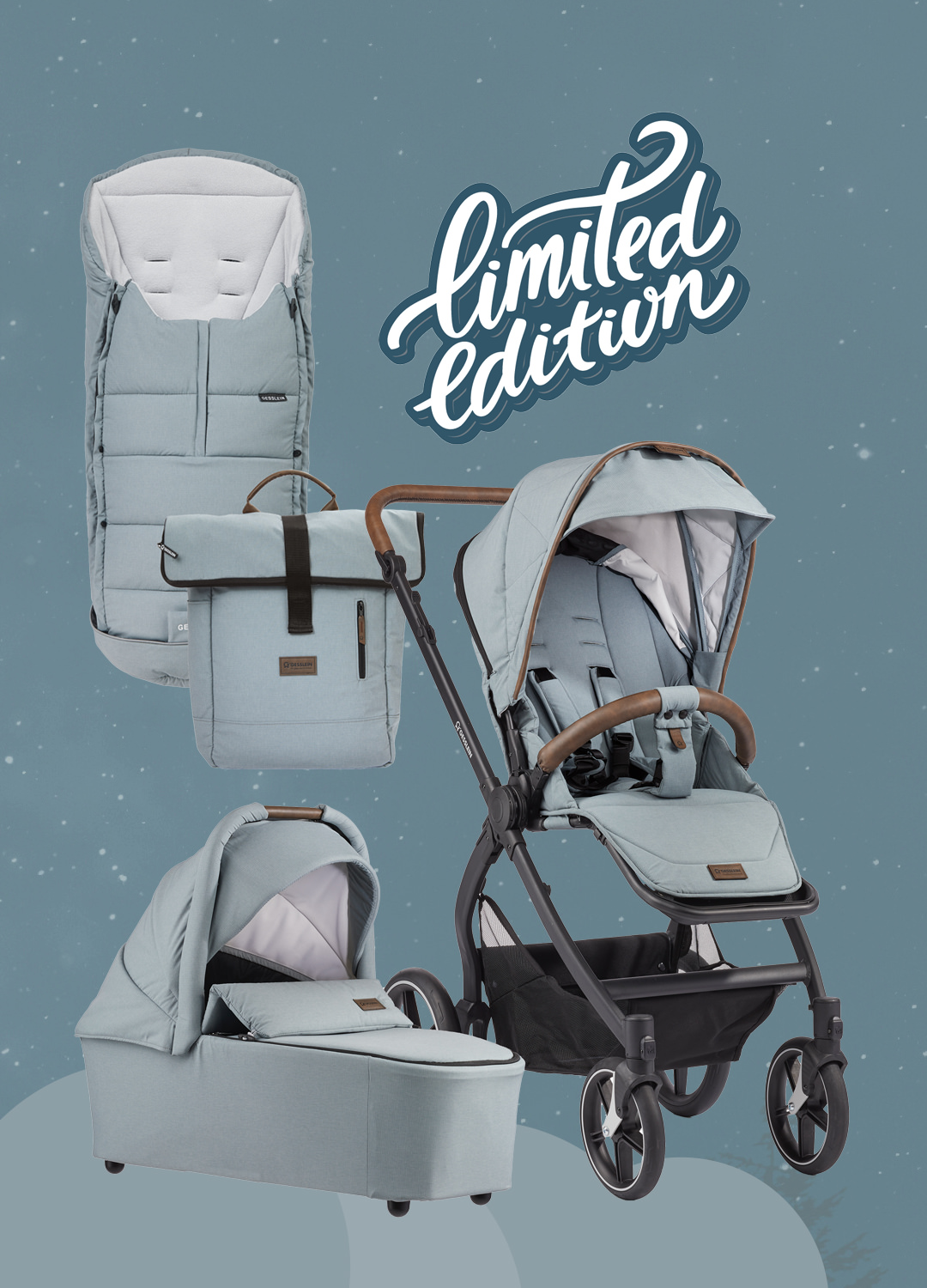 Gesslein Kinderwagen - Smartes Design aus Deutschland